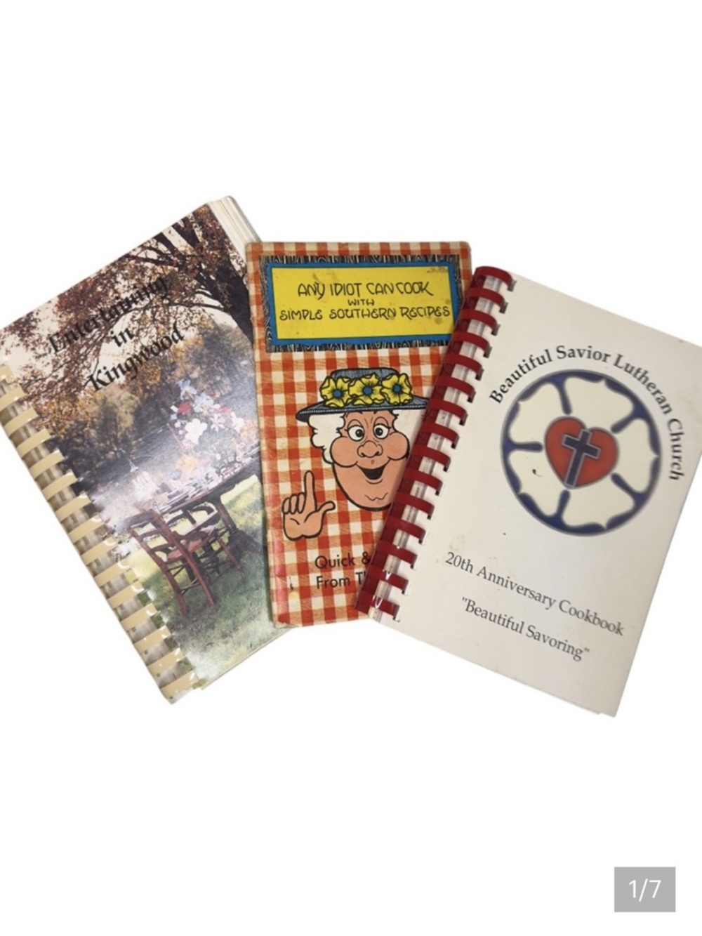 Bundle of 3 vintage collection type cookbooks from communities like home | aa4